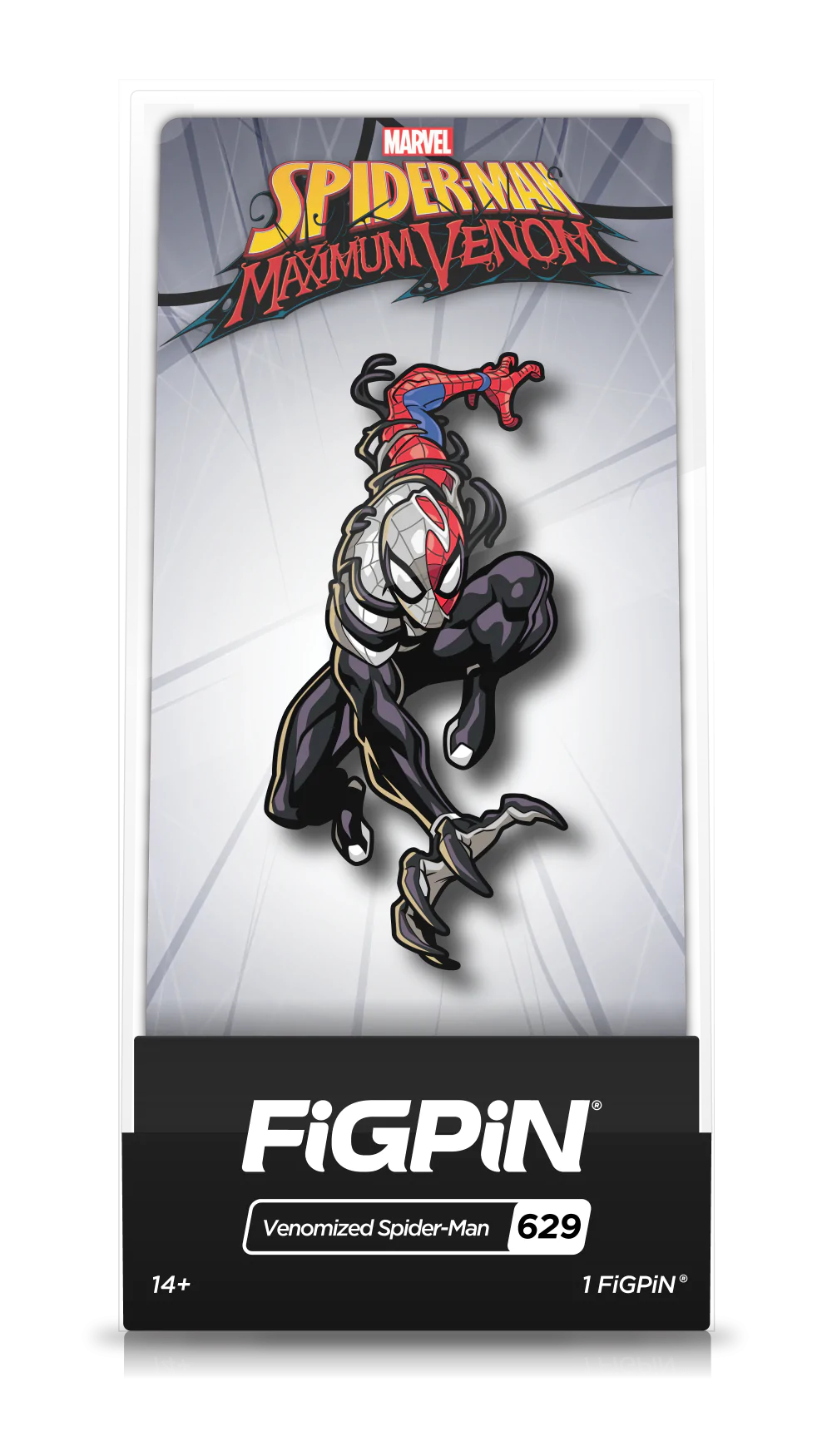 FiGPiN Venomized Spider-Man (629) Property: Maximum Venom