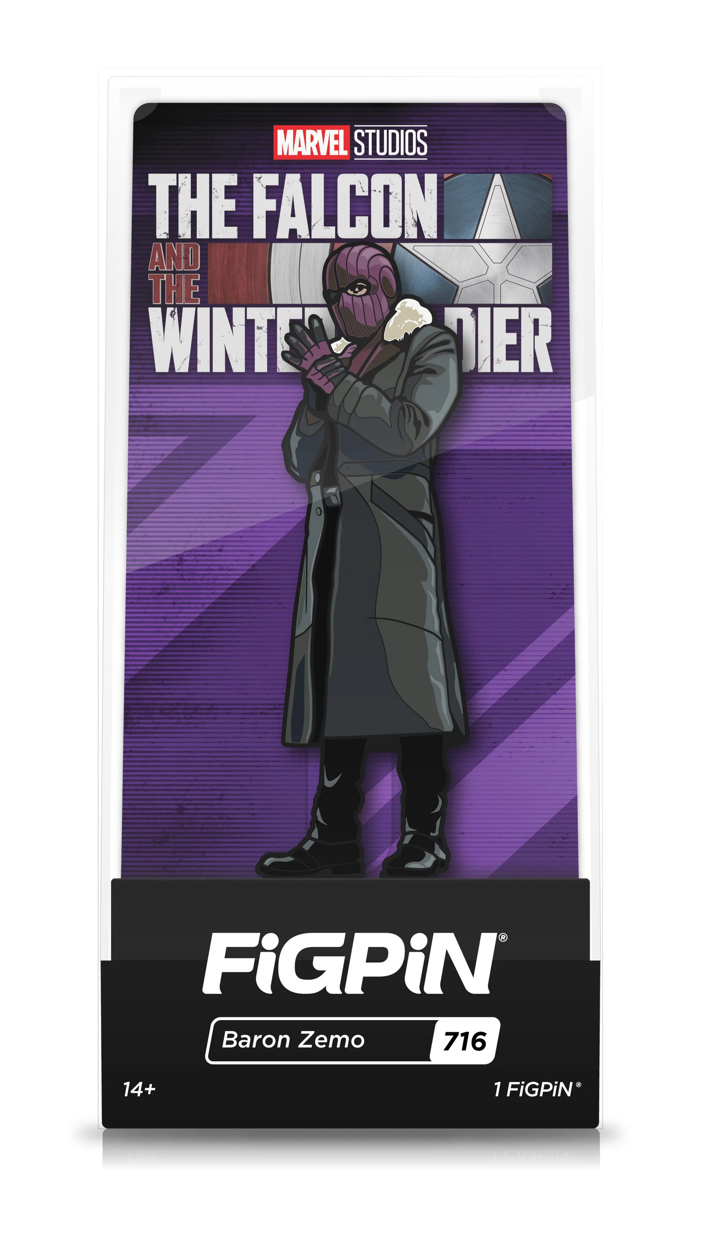 FiGPiN Baron Zemo (716) Property: The Falcon and The Winter Soldier