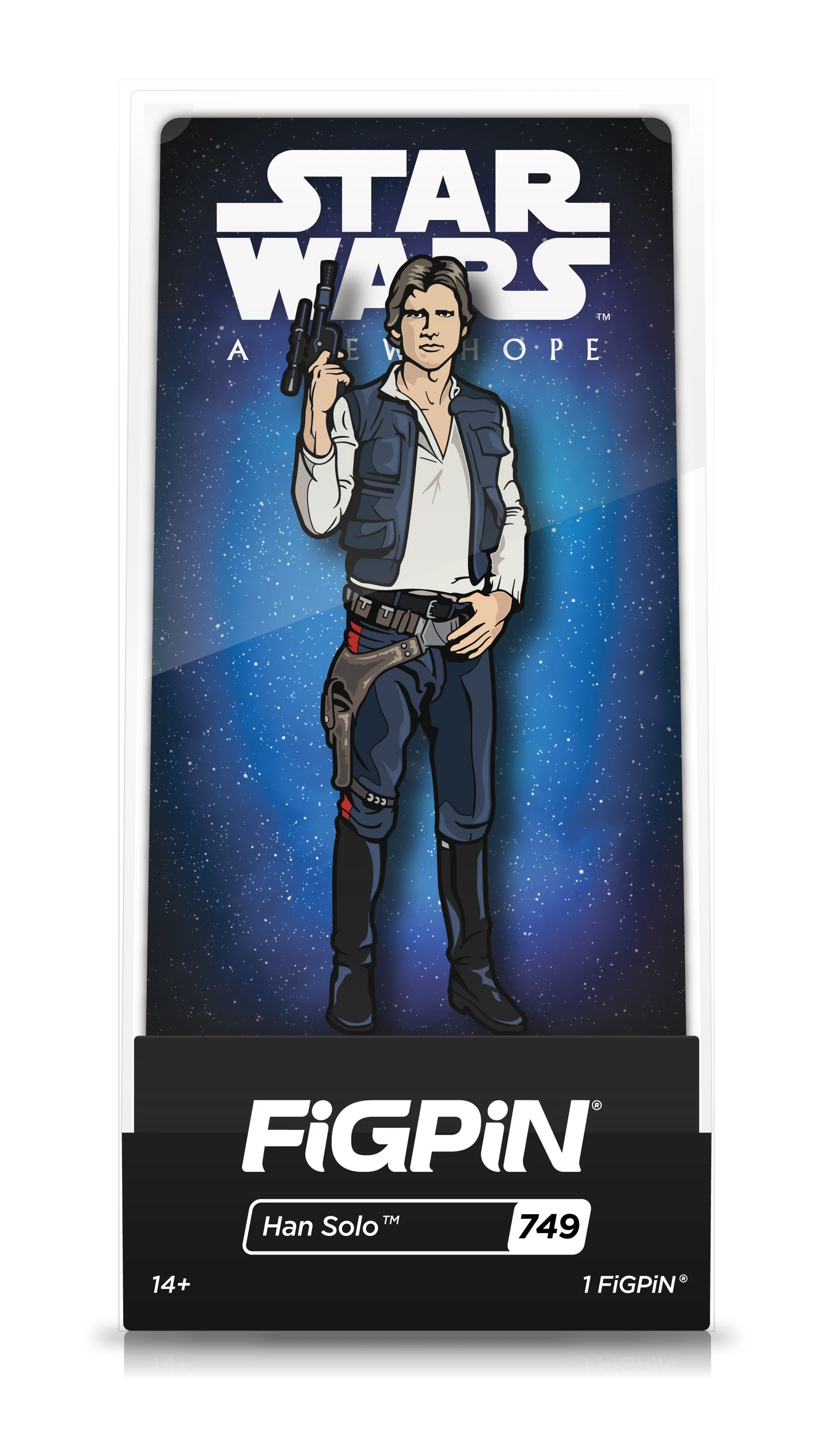 FiGPiN Han Solo (749) Property: Star Wars A New Hope
