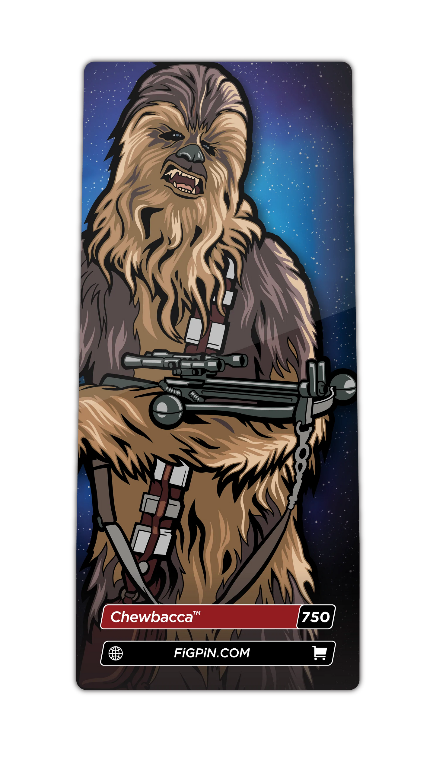 FiGPiN Chewbacca (750) Property: Star Wars A New Hope