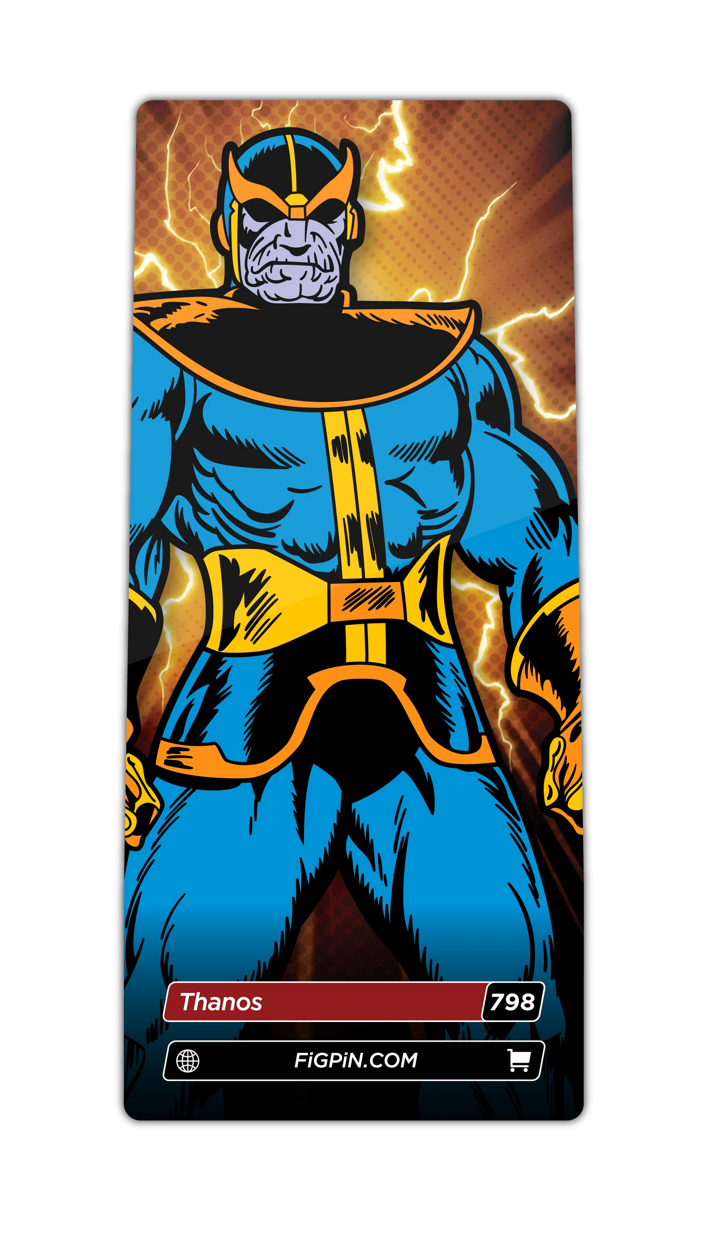 FiGPiN Thanos (798) Property: Marvel Classic