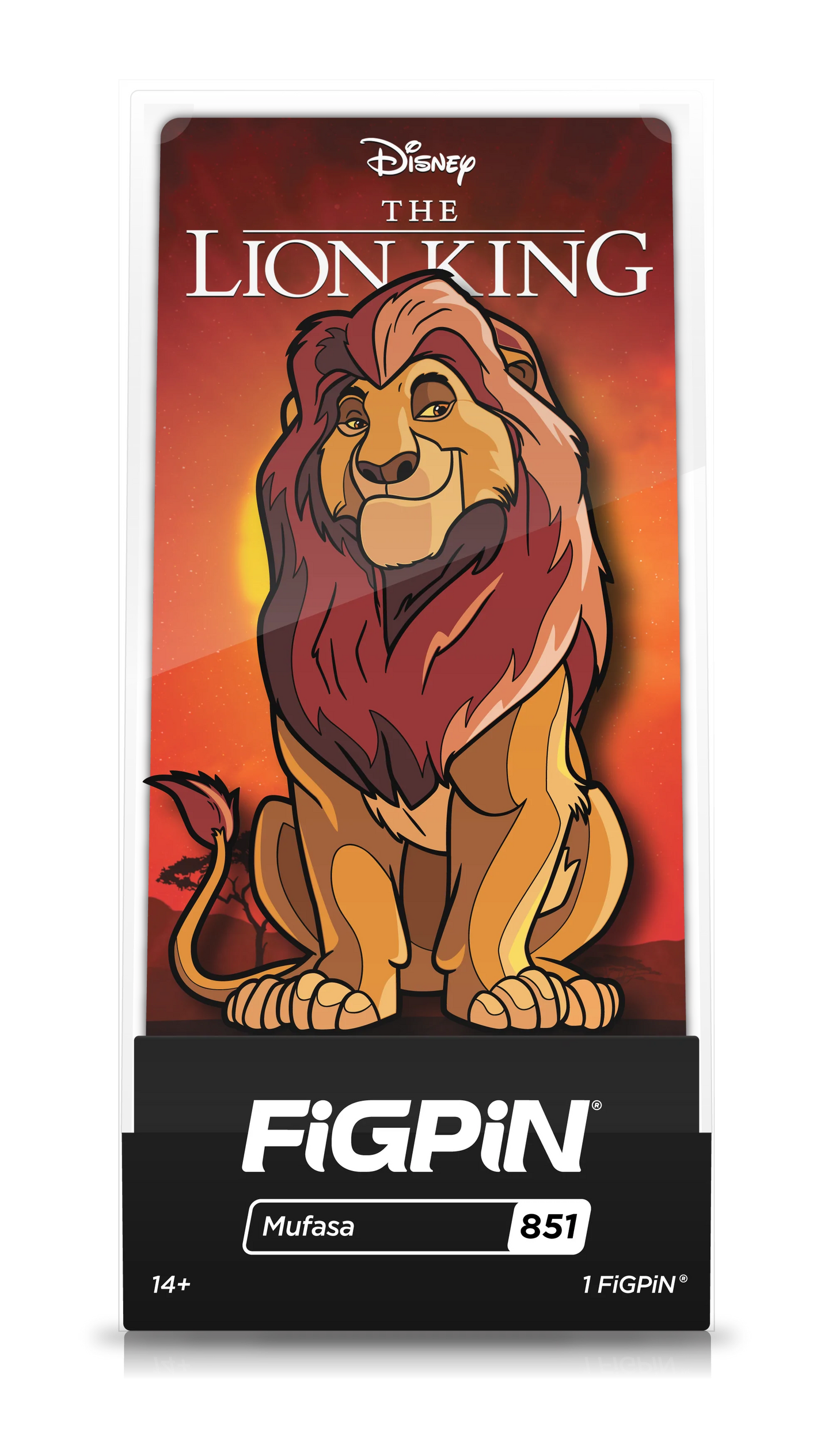 FiGPiN Mufasa (851) Property: The Lion King