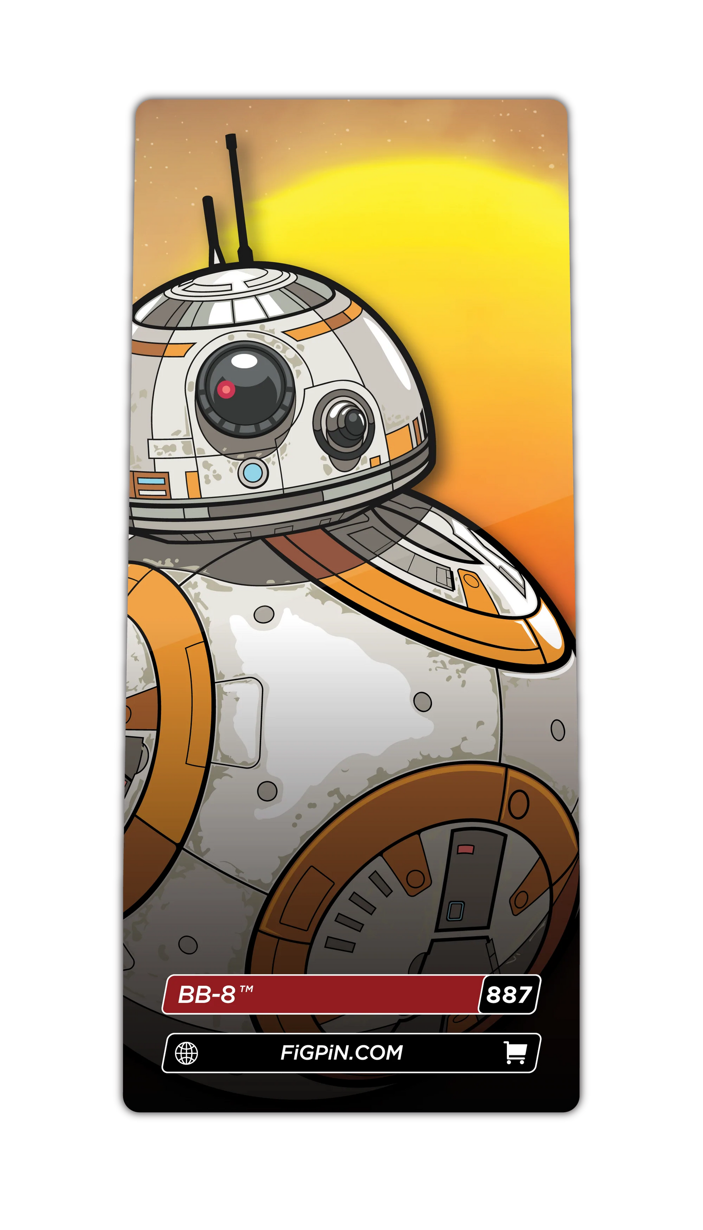 FiGPiN BB-8 (887) Property: Star Wars The Force Awakens