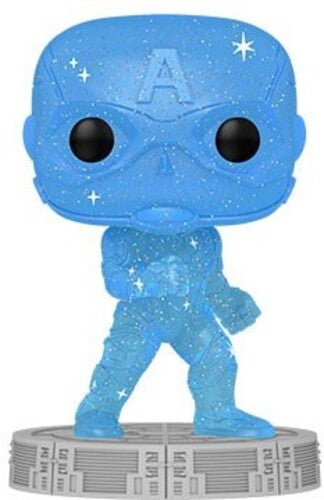 FUNKO POP! ARTIST SERIES: Infinity Saga- Cap America (Blue)