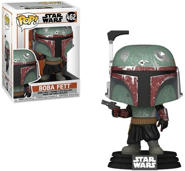 Funko Pop! Star Wars: The Book of Boba Fett Boba Fett Vinyl Bobble-Head 462