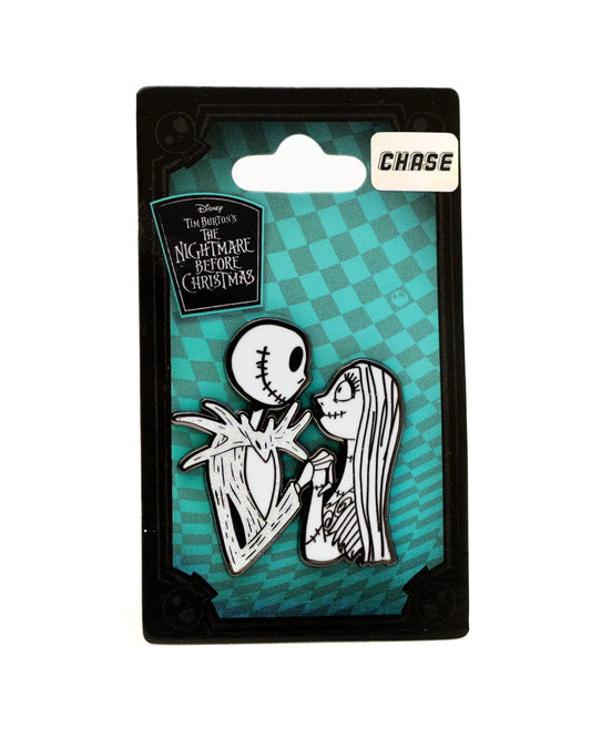 Nightmare Before Christmas Jack And Sally Collectible Pin Limited Edition Chase Pin