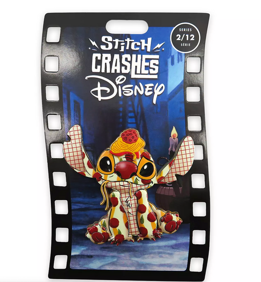 Stitch Crashes Disney Jumbo Pin – Lady and the Tramp – Limited Release 2/12