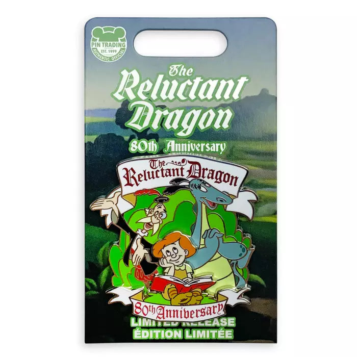 The Reluctant Dragon Pin – 80th Anniversary – Limited Release
