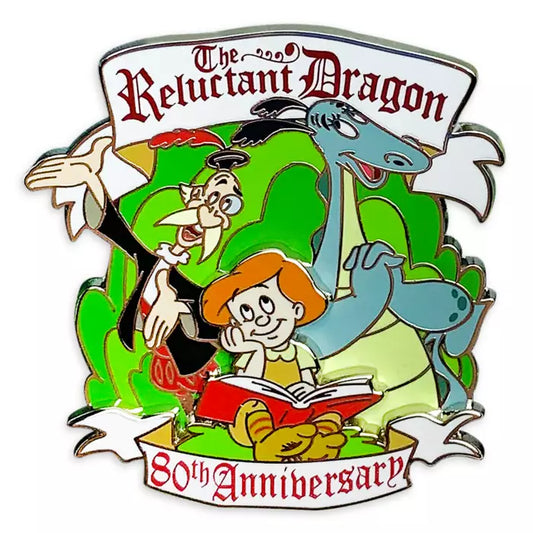 The Reluctant Dragon Pin – 80th Anniversary – Limited Release