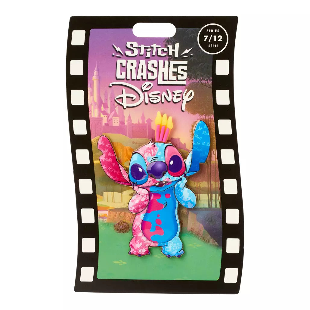 Stitch Crashes Disney Jumbo Pin – Sleeping Beauty – Limited Release 7/12