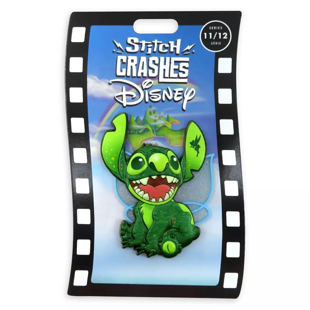 Stitch Crashes Disney Jumbo Pin – Peter Pan – Limited Release 11