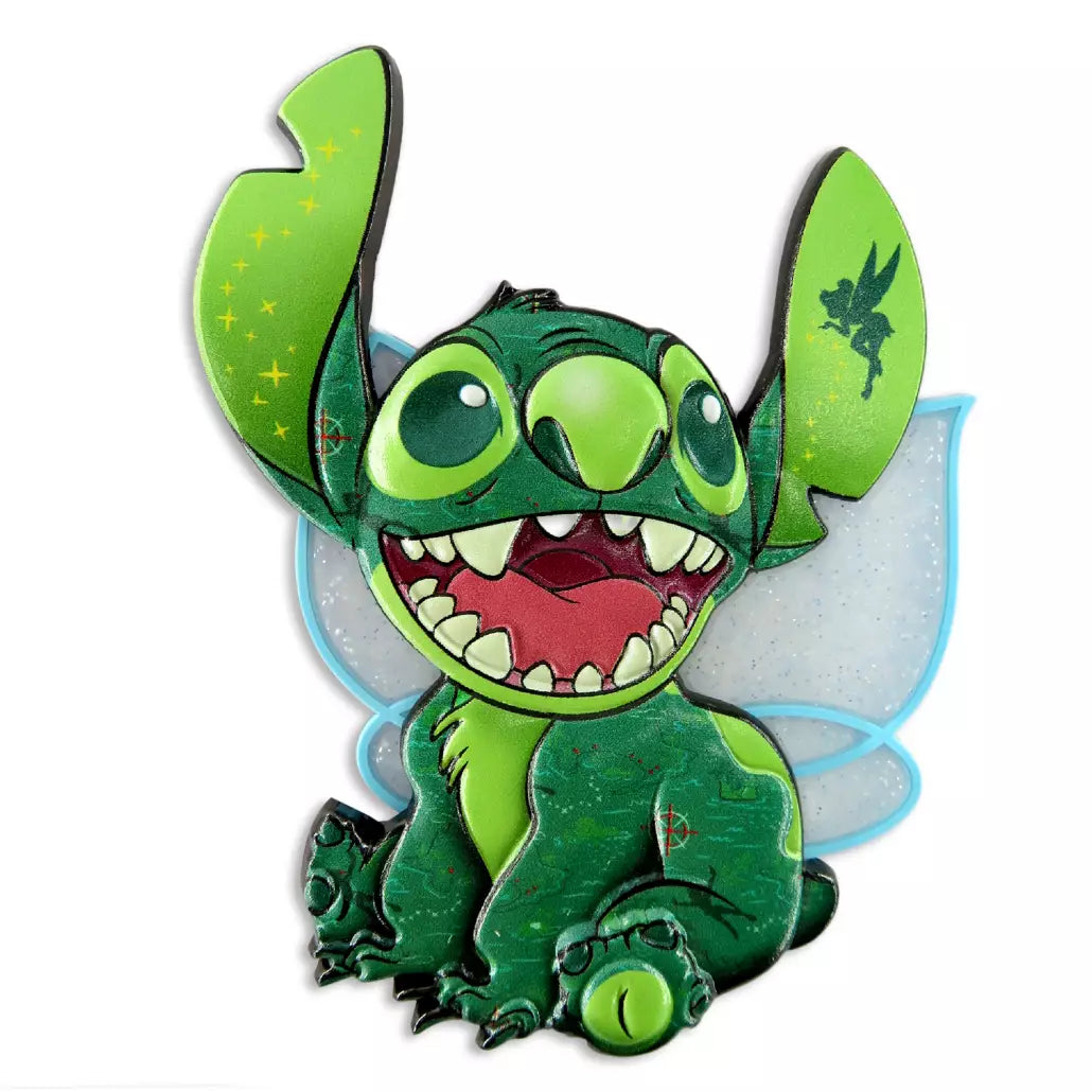 Stitch Crashes Disney Jumbo Pin – Peter Pan – Limited Release 11/12