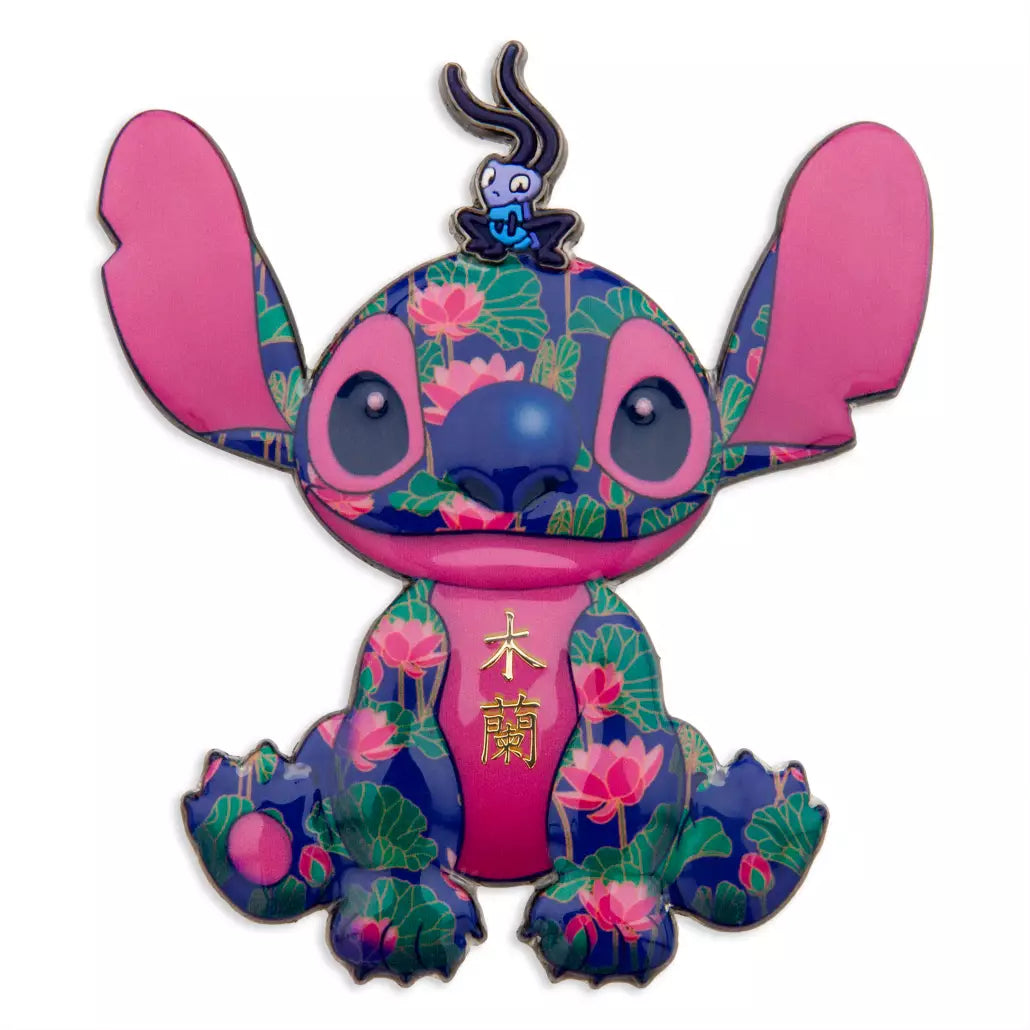 Stitch Crashes Disney Jumbo Pin – Mulan – Limited Release 12/12