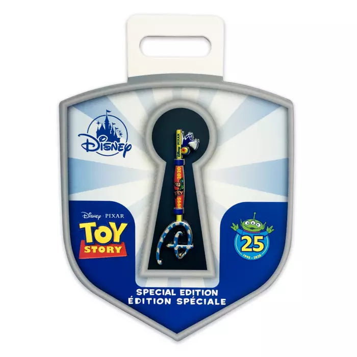 Toy Story 25th Anniversary Collectible Key Pin – Special Edition