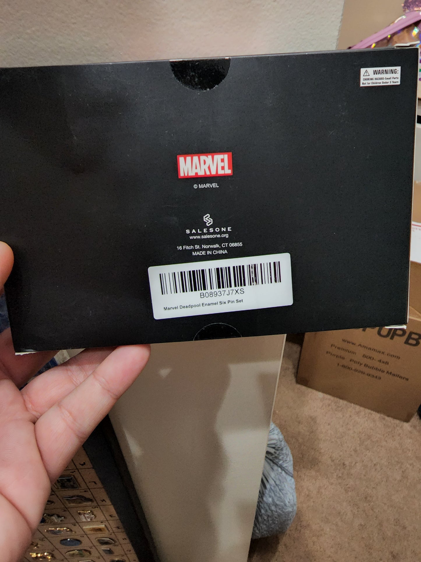Marvel Deadpool 6 Pin Set Limited Edition