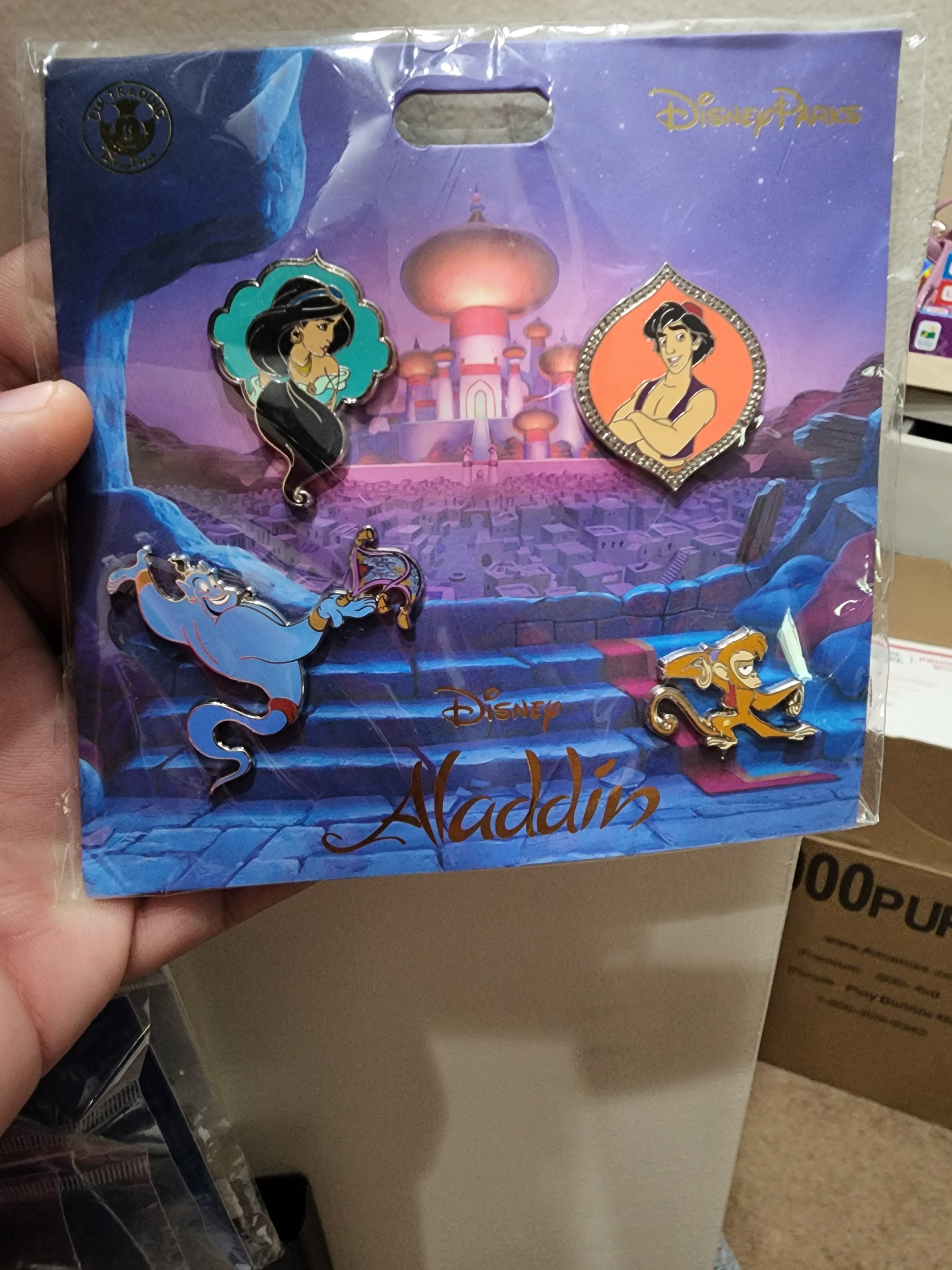 Disney Aladdin Starter Pin Set Disney Parks – Pins N More